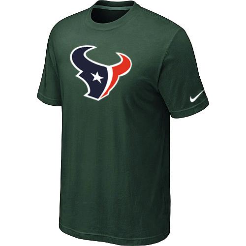 Houston Texans Sideline Legend Authentic Logo Dri-FIT T-Shirt D.Green Cheap