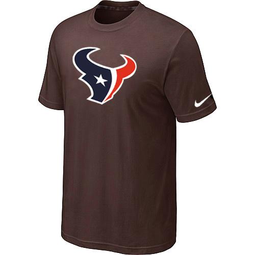 Houston Texans Sideline Legend Authentic Logo Dri-FIT T-Shirt Brown Cheap