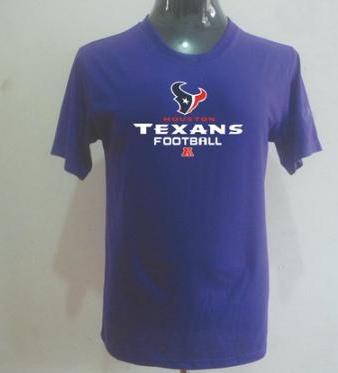 Houston Texans Big & Tall Critical Victory T-Shirt Purple Cheap
