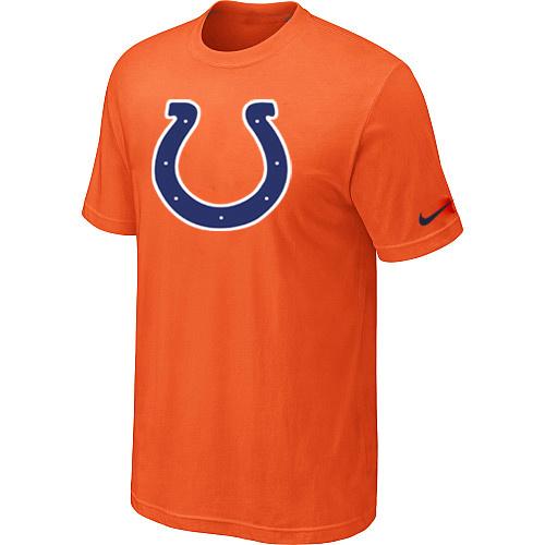 Indianapolis Colts Sideline Legend Authentic Logo Dri-FIT T-Shirt Orange Cheap