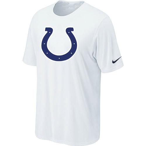 Indianapolis Colts Sideline Legend Authentic Logo Dri-FIT T-Shirt White Cheap