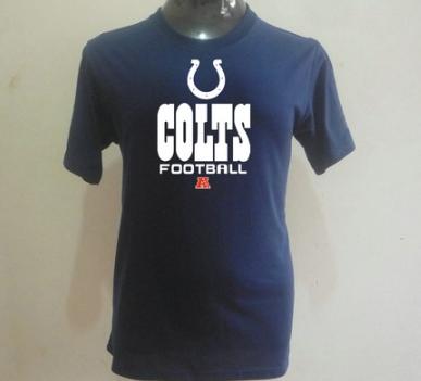 Indianapolis Colts Big & Tall Critical Victory T-Shirt Dark Blue Cheap