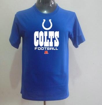 Indianapolis Colts Big & Tall Critical Victory T-Shirt Blue Cheap