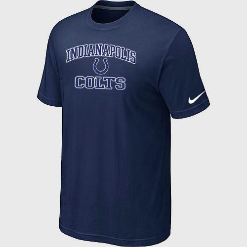 Indianapolis Colts Heart & Soul D.Blue T-Shirt Cheap