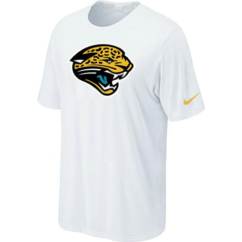 Jacksonville Jaguars Sideline Legend Authentic Logo Dri-FIT T-Shirt White Cheap
