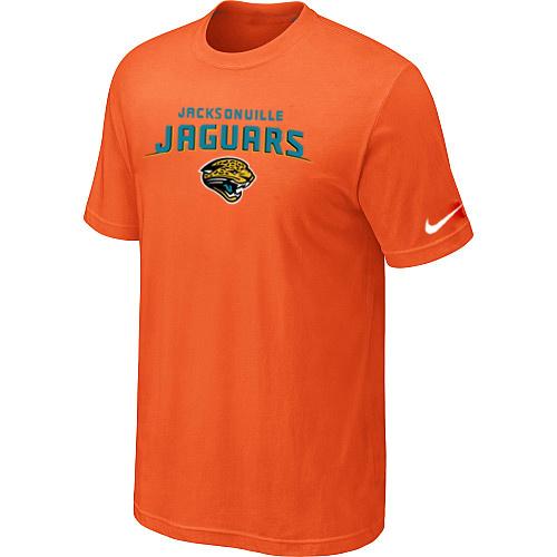 Jacksonville Jaguars Heart & Soul Orange T-Shirt Cheap