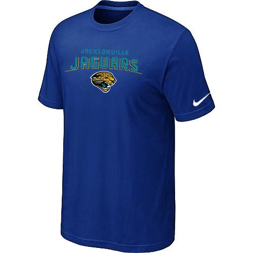Jacksonville Jaguars Heart & Soul Blue T-Shirt Cheap