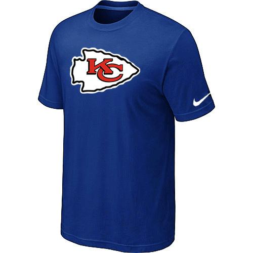Kansas City Chiefs Sideline Legend Authentic Logo Dri-FIT T-Shirt Blue Cheap