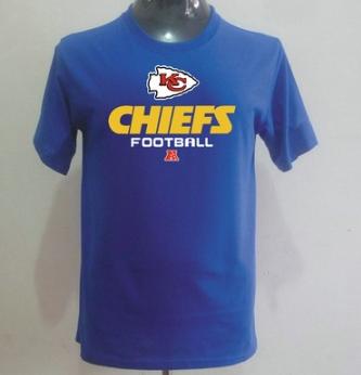 Kansas City Chiefs Big & Tall Critical Victory T-Shirt Blue Cheap