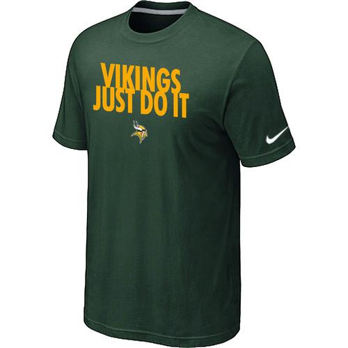 Nike Minnesota Vikings Just Do It D.Green NFL T-Shirt Cheap