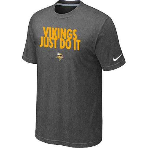 Nike Minnesota Vikings Just Do It D.Grey NFL T-Shirt Cheap