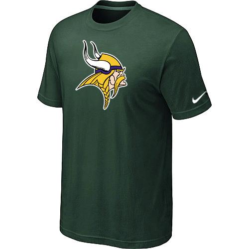 Minnesota Vikings Sideline Legend Authentic Logo Dri-FIT T-Shirt D.Green Cheap