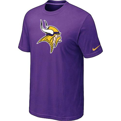 Minnesota Vikings Sideline Legend Authentic Logo Dri-FIT T-Shirt Purple Cheap