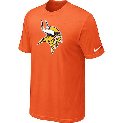 Minnesota Vikings Sideline Legend Authentic Logo Dri-FIT T-Shirt Orange Cheap