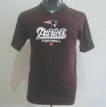 New England Patriots Big & Tall Critical Victory T-Shirt Brown Cheap