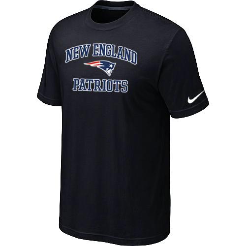 New England Patriots Heart & Soul Black T-Shirt Cheap