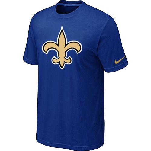 New Orleans Saints Sideline Legend Authentic Logo Dri-FIT T-Shirt Blue Cheap