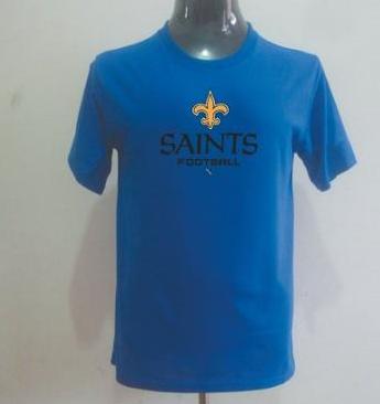 New Orleans Sains Big & Tall Critical Victory T-Shirt Blue Cheap