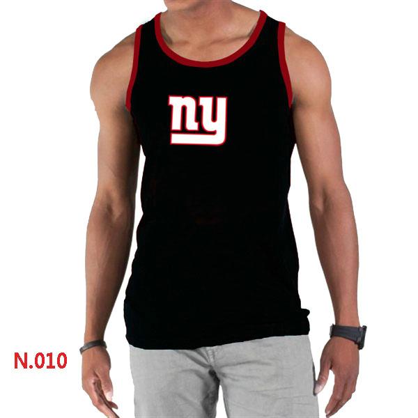 Nike NFL New York Giants Sideline Legend Authentic Logo men Tank Top Black Cheap