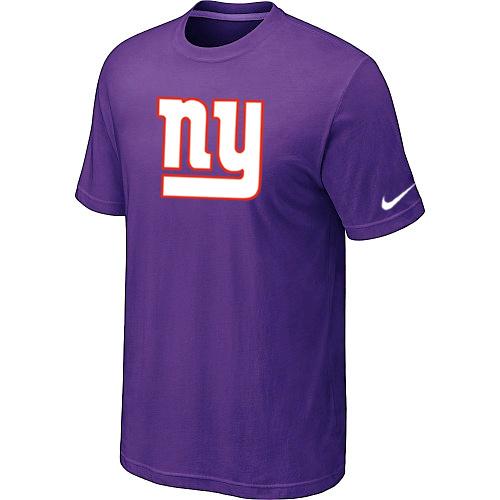 New York Giants Sideline Legend Authentic Logo Dri-FIT T-Shirt Purple Cheap