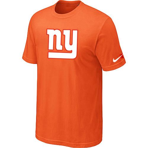 New York Giants Sideline Legend Authentic Logo Dri-FIT T-Shirt Orange Cheap