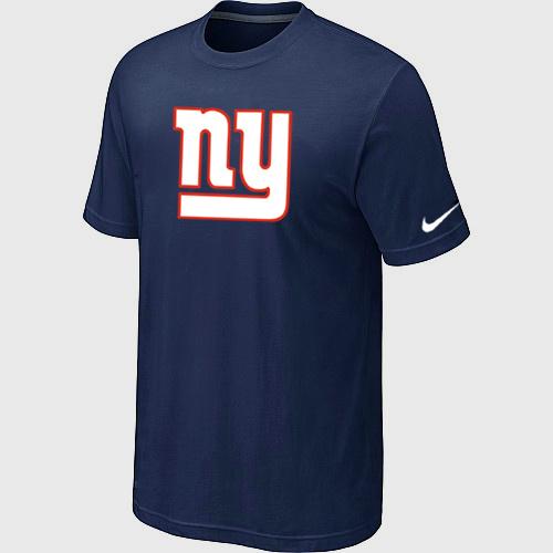New York Giants Sideline Legend Authentic Logo Dri-FIT T-Shirt D.Blue Cheap
