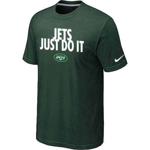 Nike New York Jets Just Do ItD.Green NFL T-Shirt Cheap
