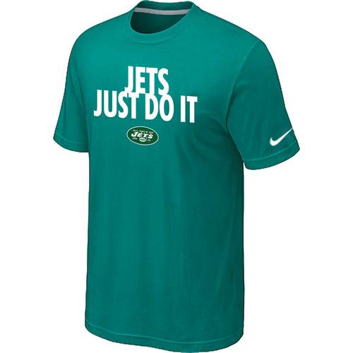 Nike New York Jets Just Do ItGreen NFL T-Shirt Cheap