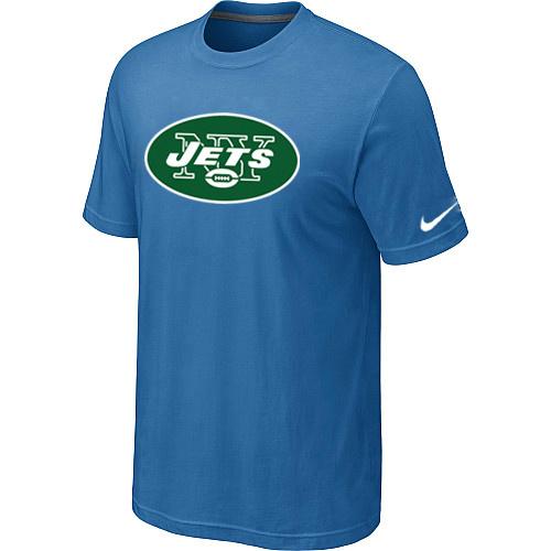 New York Jets Sideline Legend Authentic Logo Dri-FIT T-Shirt light Blue Cheap