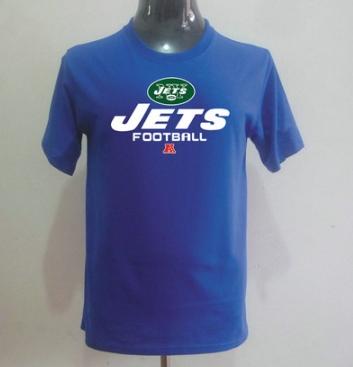 New York Jets Big & Tall Critical Victory T-Shirt Blue Cheap