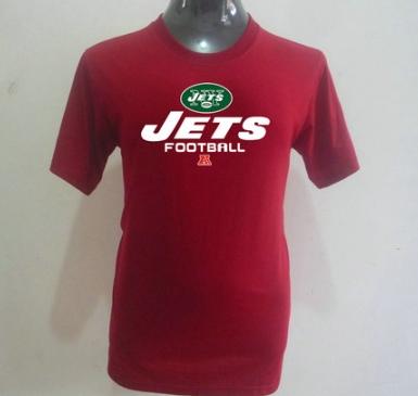 New York Jets Big & Tall Critical Victory T-Shirt Red Cheap