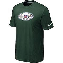 Nike NFL 32 Teams Logo Collection Locker Room T-Shirt Dark Green Cheap