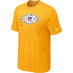 Nike NFL 32 teams logo Collection Locker Room T-Shirt Yellow Cheap