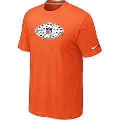 Nike NFL 32 Teams Logo Collection Locker Room T-Shirt Orange Cheap