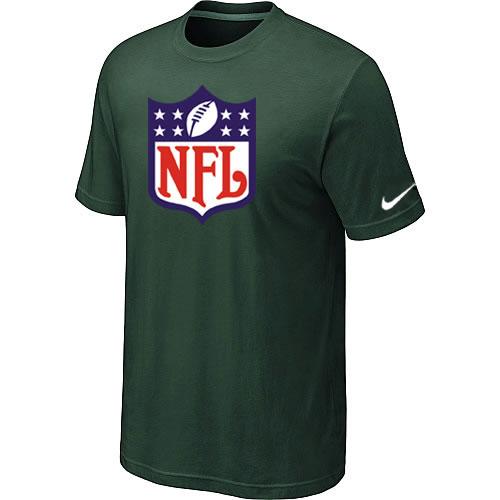 Nike NFL Men's Legend Authentic Logo T Shirt Dark Green Cheap