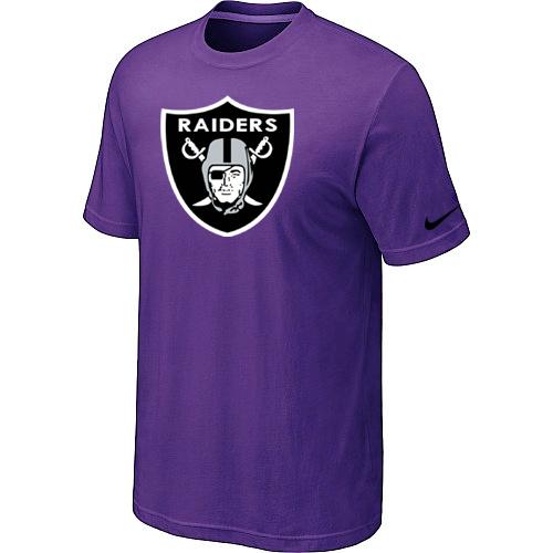 Oakland Raiders Sideline Legend Authentic Logo Dri-FIT T-Shirt Purple Cheap