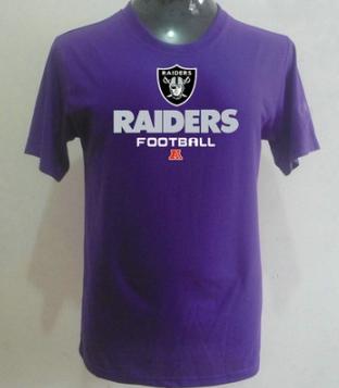 Oakland Raiders Big & Tall Critical Victory T-Shirt Purple Cheap