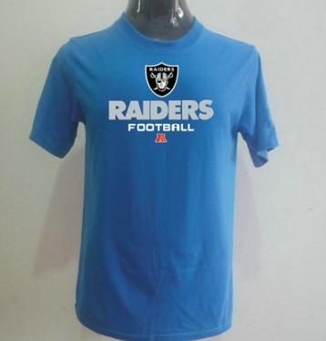 Oakland Raiders Big & Tall Critical Victory T-Shirt L.Blue Cheap