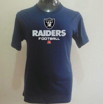 Oakland Raiders Big & Tall Critical Victory T-Shirt D.Blue Cheap