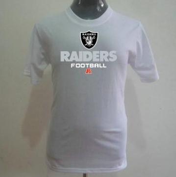 Oakland Raiders Big & Tall Critical Victory T-Shirt White Cheap