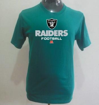 Oakland Raiders Big & Tall Critical Victory T-Shirt Green Cheap