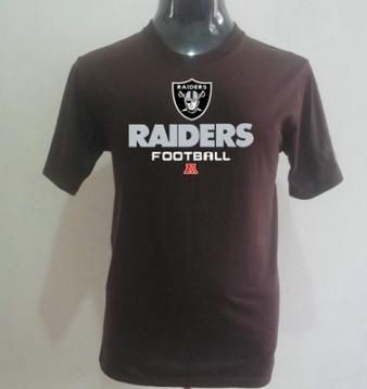 Oakland Raiders Big & Tall Critical Victory T-Shirt Brown Cheap