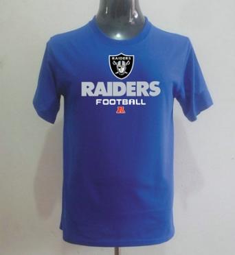 Oakland Raiders Big & Tall Critical Victory T-Shirt Blue Cheap