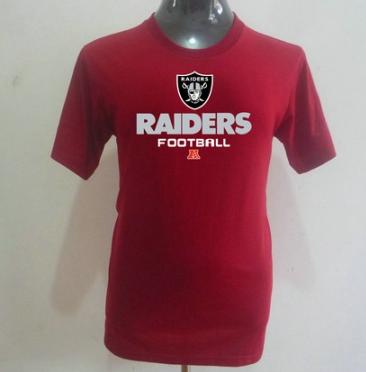 Oakland Raiders Big & Tall Critical Victory T-Shirt Red Cheap