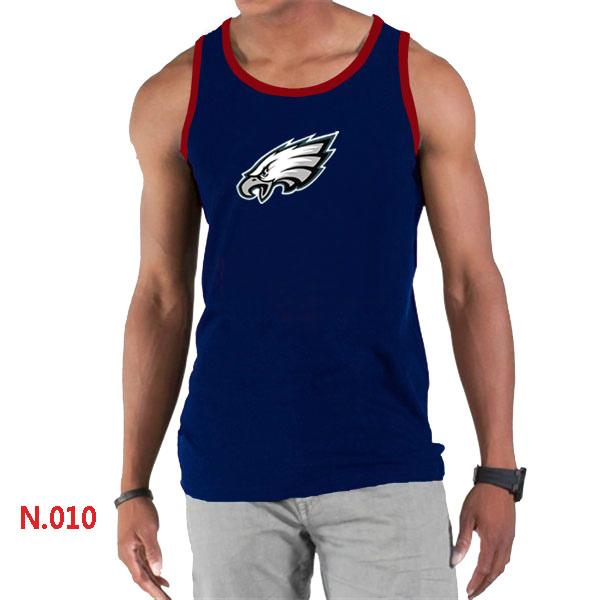 Nike NFL Philadelphia Eagles Sideline Legend Authentic Logo men Tank Top D.Blue Cheap
