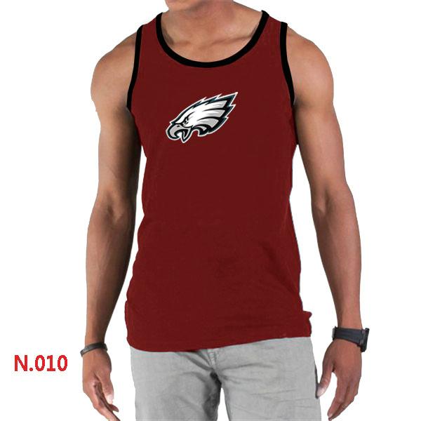 Nike NFL Philadelphia Eagles Sideline Legend Authentic Logo men Tank Top Red Cheap