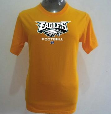 Philadelphia Eagles Big & Tall Critical Victory T-Shirt Yellow Cheap