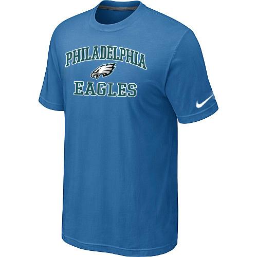 Philadelphia Eagles Heart & Soul light Blue T-Shirt Cheap