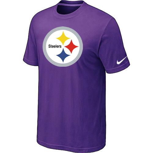 Nike Pittsburgh Steelers Sideline Legend Authentic Logo Dri-FIT T-Shirt Purple Cheap