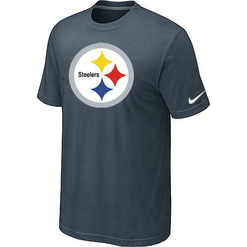 Nike Pittsburgh Steelers Sideline Legend Authentic Logo Dri-FIT T-Shirt Grey Cheap